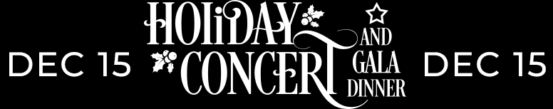 Music South Holiday Gala Heading